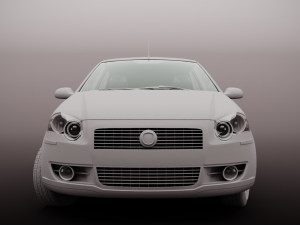 FIAT PALIO ELX 18 2009 Modèle 3D