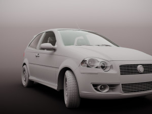 FIAT PALIO ELX 18 2009 Modèle 3D