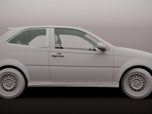 FIAT PALIO ELX 18 2009 Modèle 3D