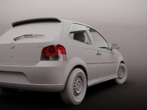 FIAT PALIO ELX 18 2009 3D Model