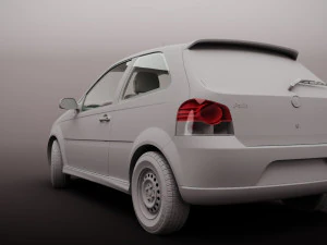 FIAT PALIO ELX 18 2009 3D Model
