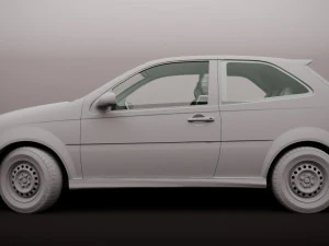 FIAT PALIO ELX 18 2009 3D Model