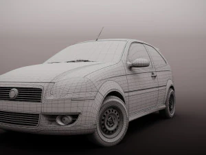 FIAT PALIO ELX 18 2009 3D Model