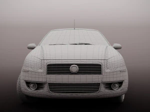 FIAT PALIO ELX 18 2009 3D Model