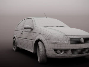 FIAT PALIO ELX 18 2009 3D Model