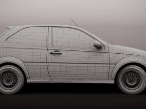 FIAT PALIO ELX 18 2009 3D Model