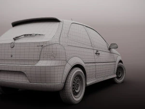 FIAT PALIO ELX 18 2009 3D Model