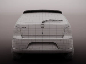 FIAT PALIO ELX 18 2009 3D Model