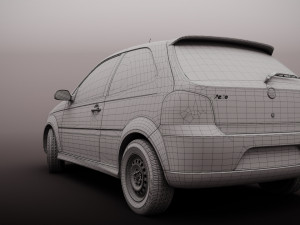 FIAT PALIO ELX 18 2009 Modèle 3D
