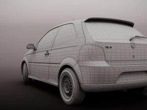 FIAT PALIO ELX 18 2009 3D Model
