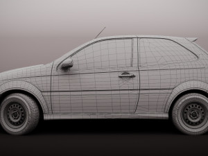 FIAT PALIO ELX 18 2009 Modèle 3D