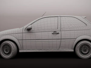 FIAT PALIO ELX 18 2009 3D Model