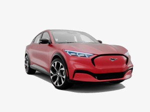 FORD-MUSTANG MACH-E 2021 Modello 3D