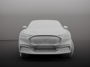 FORD-MUSTANG MACH-E 2021 3D मॉडल