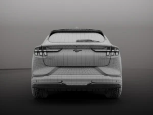 ФОРД-МУСТАНГ МАШ-Е 2021 3D Модель