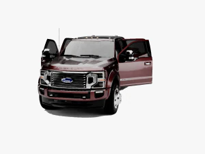 F-450 PLATINA SUPER DEVER 2021 Modelo 3D