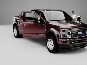 F-450 PLATINUM SUPER DUTY 2021 Model 3D
