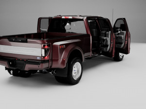 F-450 PLATINUM SUPER DUTY 2021 Model 3D