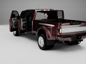 F-450 PLATINUM SUPER DUTY 2021 Model 3D
