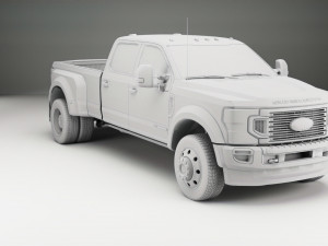 F-450 PLATINUM SUPER DUTY 2021 Model 3D