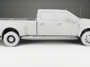F-450 PLATINUM SUPER DUTY 2021 Model 3D