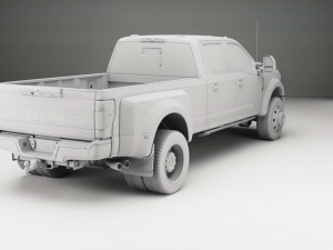 F-450 PLATINUM SUPER DUTY 2021 Model 3D