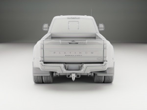 F-450 PLATINUM SUPER DUTY 2021 Model 3D