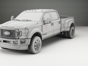 F-450 PLATINUM SUPER DUTY 2021 Model 3D