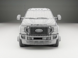 F-450 PLATINUM SUPER DUTY 2021 Model 3D