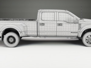 F-450 PLATINUM SUPER DUTY 2021 Model 3D