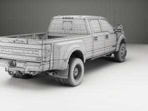 F-450 PLATINUM SUPER DUTY 2021 Model 3D