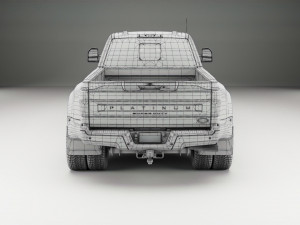 F-450 PLATINUM SUPER DUTY 2021 Model 3D