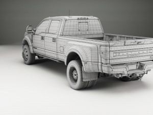 F-450 PLATINUM SUPER DUTY 2021 Model 3D