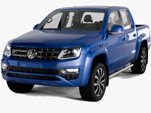 VW AMAROK V6 TDI 4MOTION 2019 3D Model