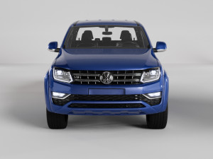 VW AMAROK V6 TDI 4MOTION 2019 3D Model