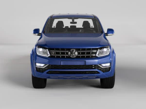VW AMAROK V6 TDI 4MOTION 2019 3D Model