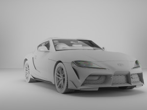 2019 TOYOTA SUPRA GR A90 Modelo 3D