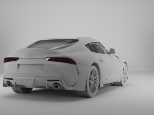 2019 TOYOTA SUPRA GR A90 Modelo 3D