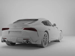 2019 TOYOTA SUPRA GR A90 3D Model