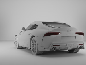 2019 TOYOTA SUPRA GR A90 Modelo 3D