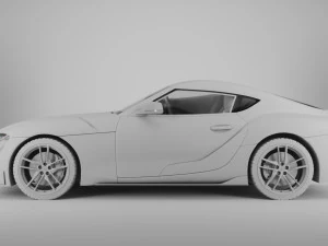2019 TOYOTA SUPRA GR A90 3D Model