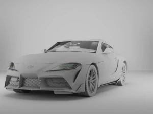 2019 TOYOTA SUPRA GR A90 3D Model