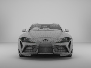2019 TOYOTA SUPRA GR A90 Modelo 3D
