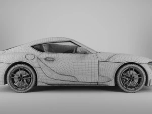 2019 TOYOTA SUPRA GR A90 3D Model