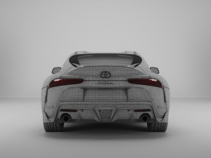 2019 TOYOTA SUPRA GR A90 Modelo 3D