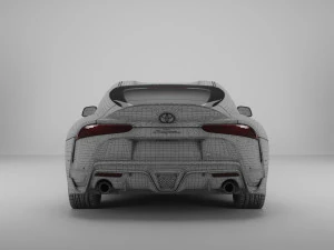 2019 TOYOTA SUPRA GR A90 3D Model