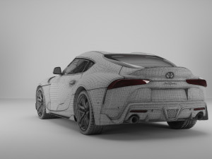 2019 TOYOTA SUPRA GR A90 Modelo 3D