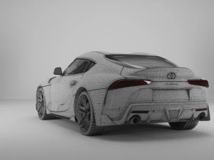 2019 TOYOTA SUPRA GR A90 3D Model