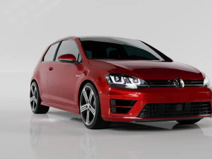 VW GOLF R MK7 2014 3D Model