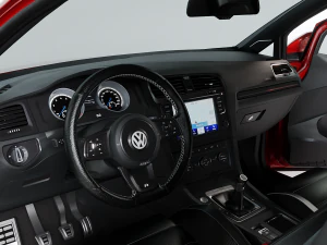 VW GOLF R MK7 2014 3D Model